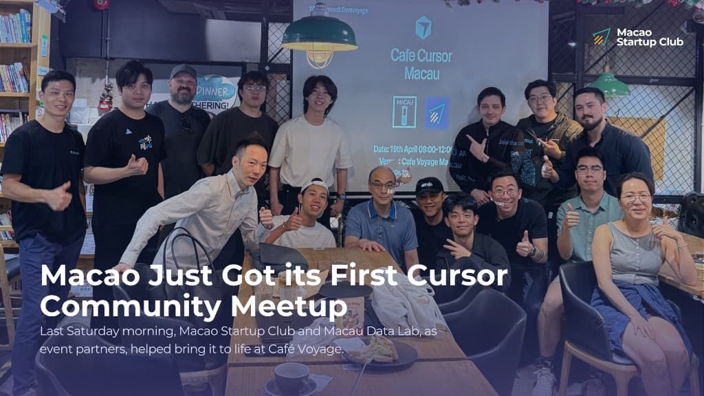 Cafe Cursor Macau group at Cafe Voyage